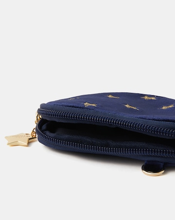 Accessorize Star Embroidered Heart Coin Purse