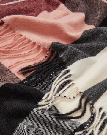 Accessorize Check Blanket Scarf