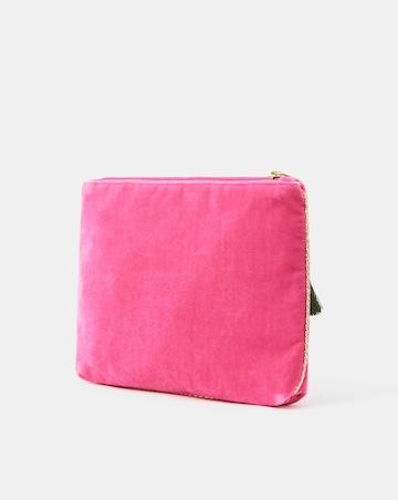 Accessorize Christmas Cocktail Velvet Pouch