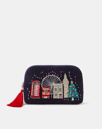 Accessorize London Skyline Christmas Pouch