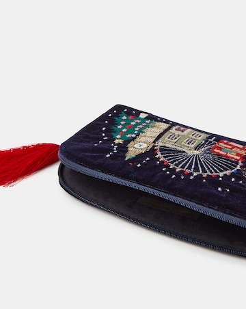 Accessorize London Skyline Christmas Pouch