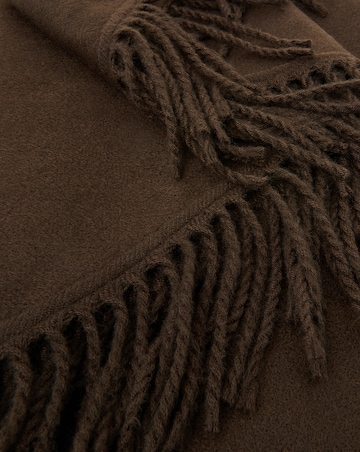 Accessorize Large Tassel Knit Triangle Scarf