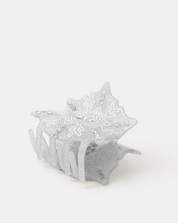 Accessorize Snowflake Claw Clip