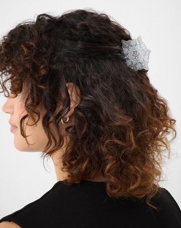 Accessorize Snowflake Claw Clip