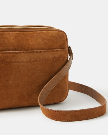 Accessorize Suede Crossbody Bag