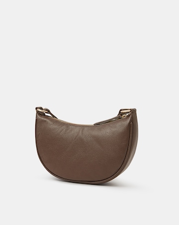 Accessorize Leather Cow Sling Crossbody Bag