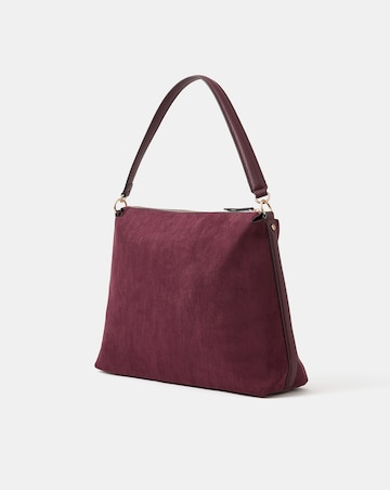 Accessorize Large Slouchy Suedette Bag