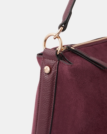 Accessorize Large Slouchy Suedette Bag