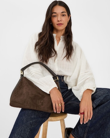 Accessorize Slouchy Suedette Handbag