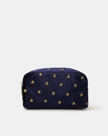 Accessorize Star Embroidered Make Up Bag