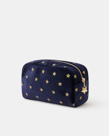 Accessorize Star Embroidered Make Up Bag