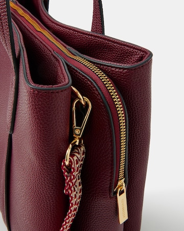 Accessorize Webbing Strap Faux Leather Bag