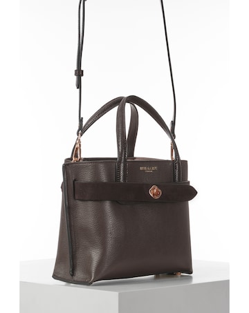 Luella Grey Oriel Chocolate Crossbody