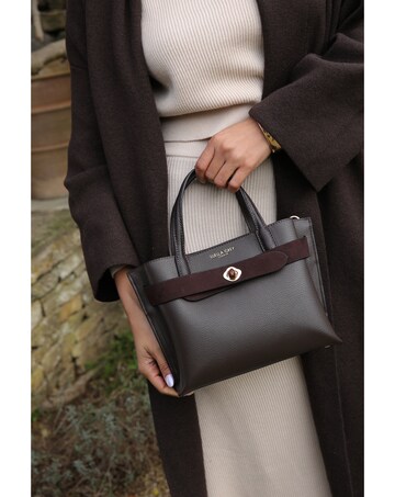 Luella Grey Oriel Chocolate Crossbody