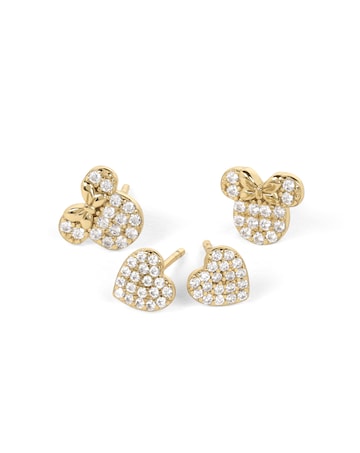 Minnie Gold Plated Earrings