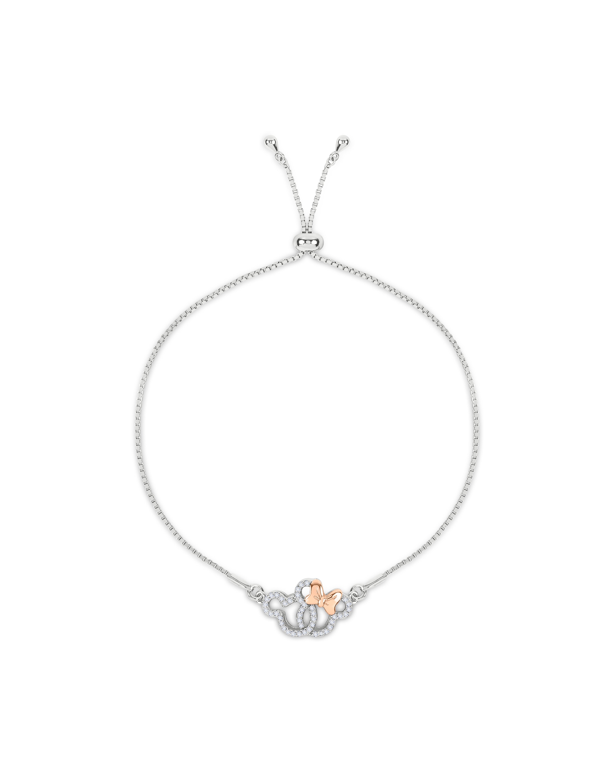 New In - Minnie Mouse Silver Bracelet