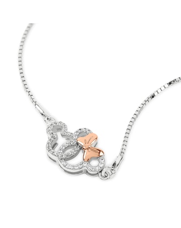 Minnie Mouse Silver Bracelet