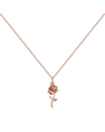 Beauty & The Beast Stone Set Necklace