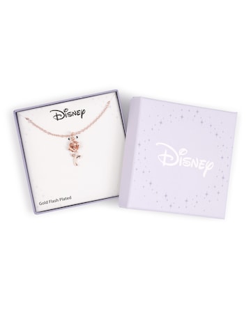 Beauty & The Beast Stone Set Necklace