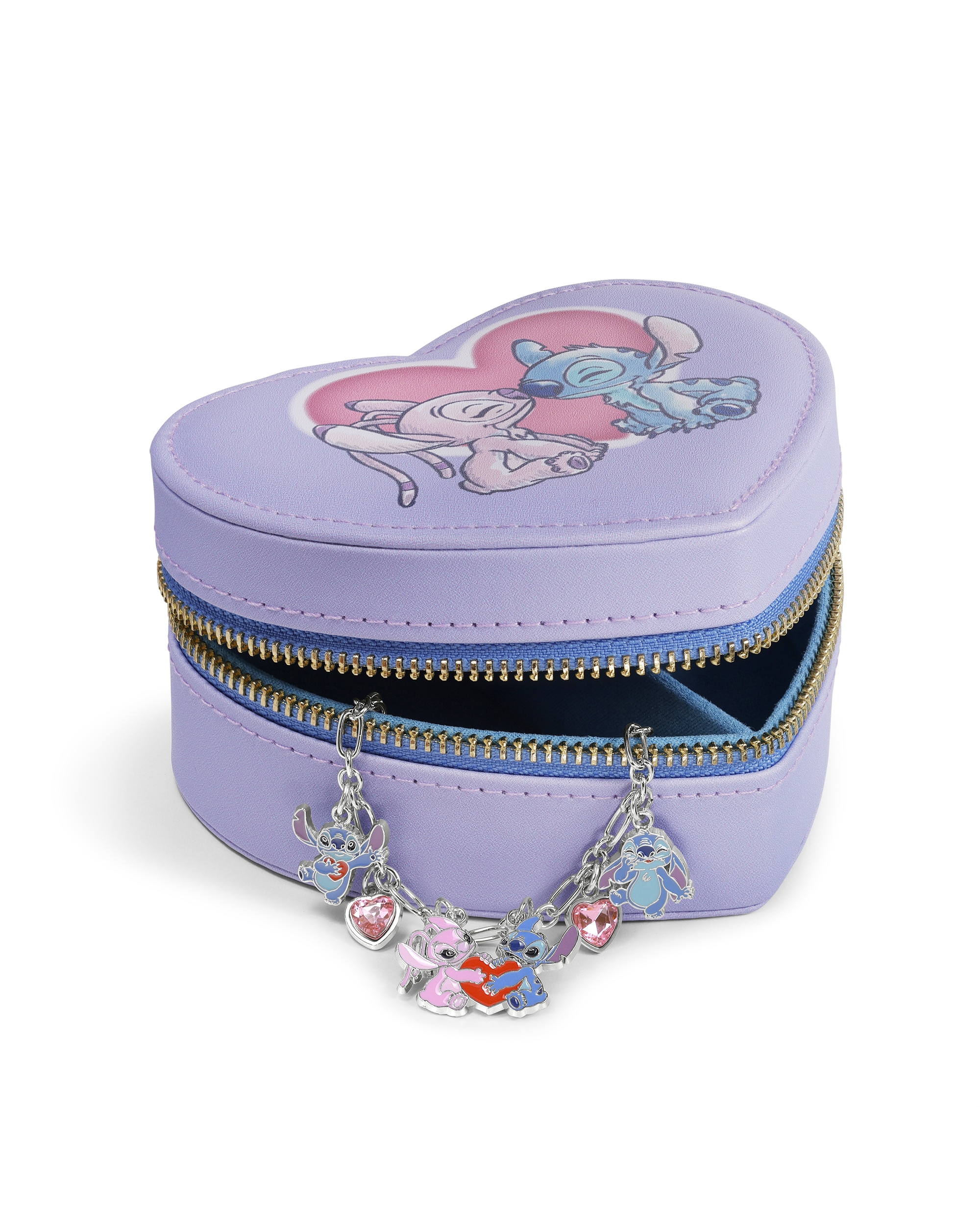 New In - Stitch & Angel Zip Up Jewellery Box