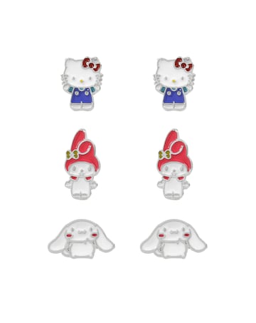 Hello Kitty Mix-And-Match Earring Set