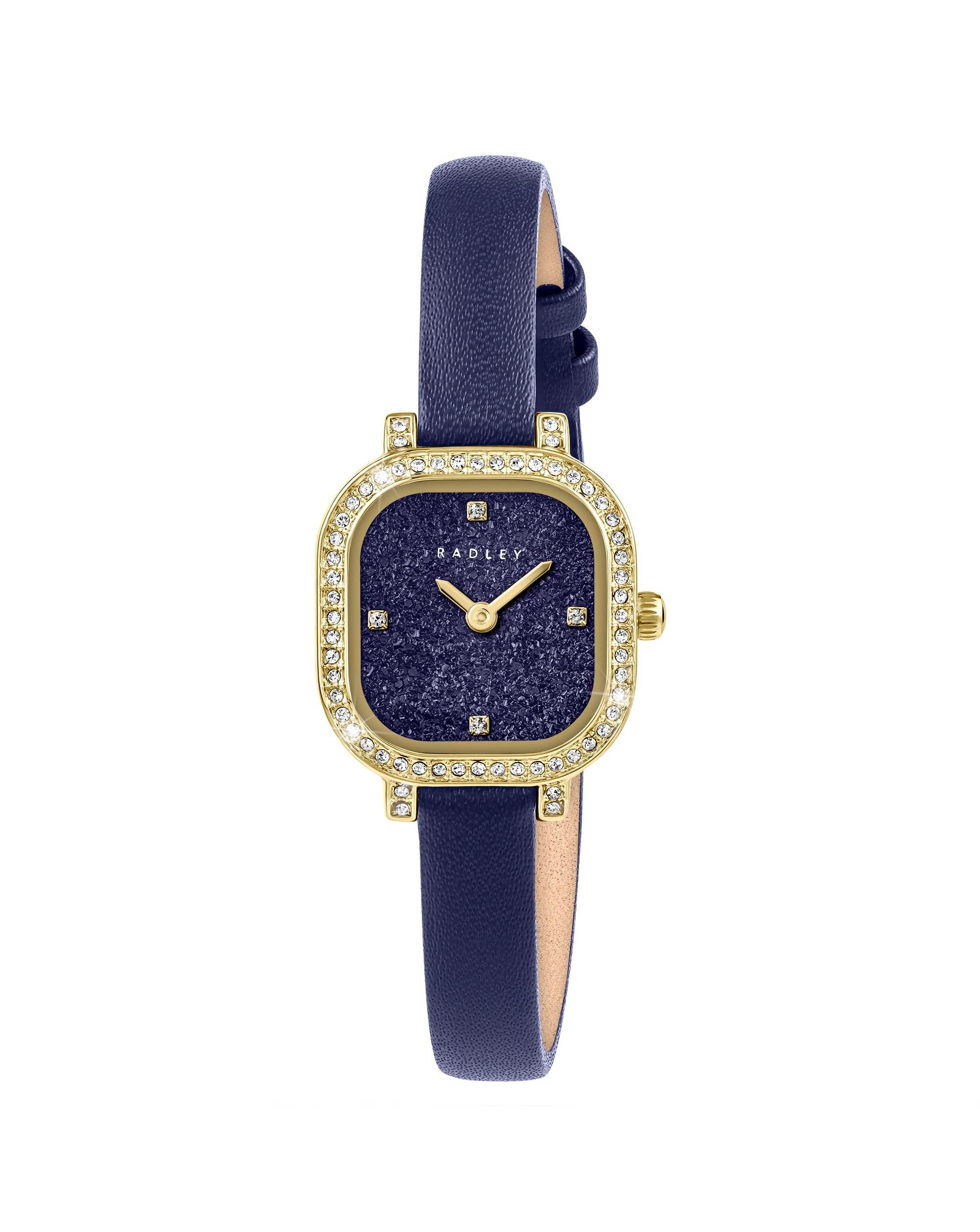 New In - Radley Navy Leather Strap Watch