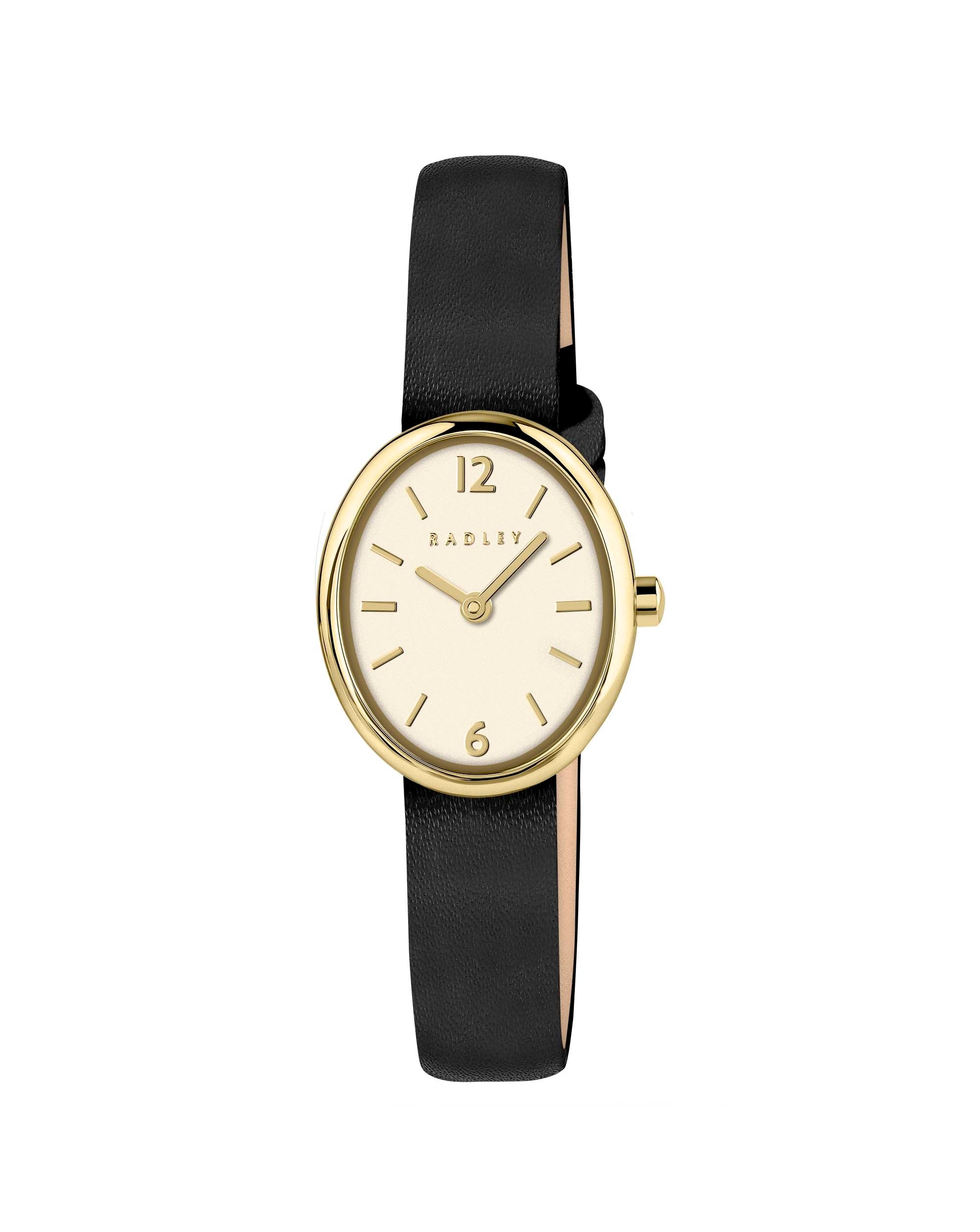 Radley Black Leather Strap Watch