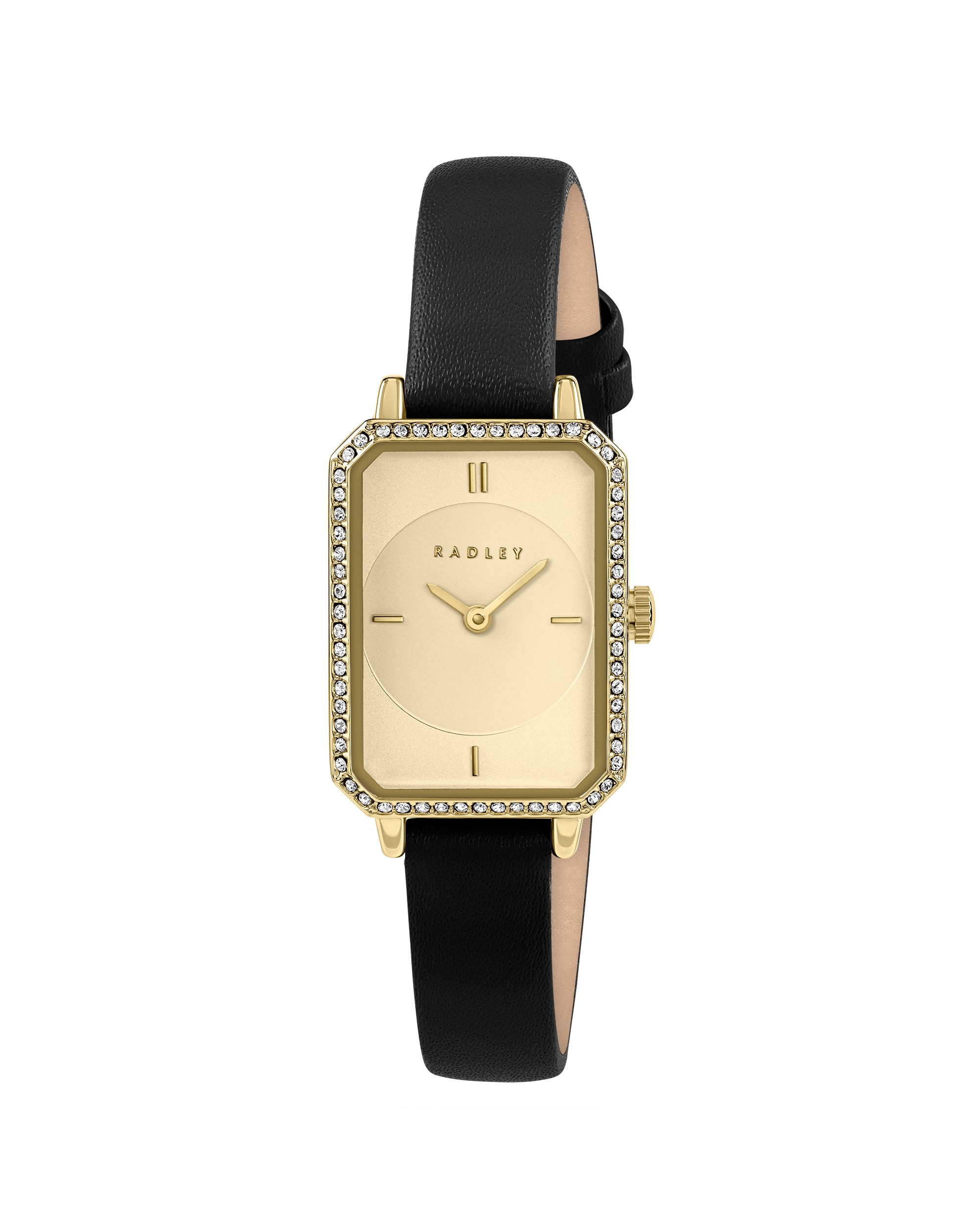 Radley Black Leather Strap Watch