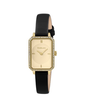 Radley Black Leather Strap Watch