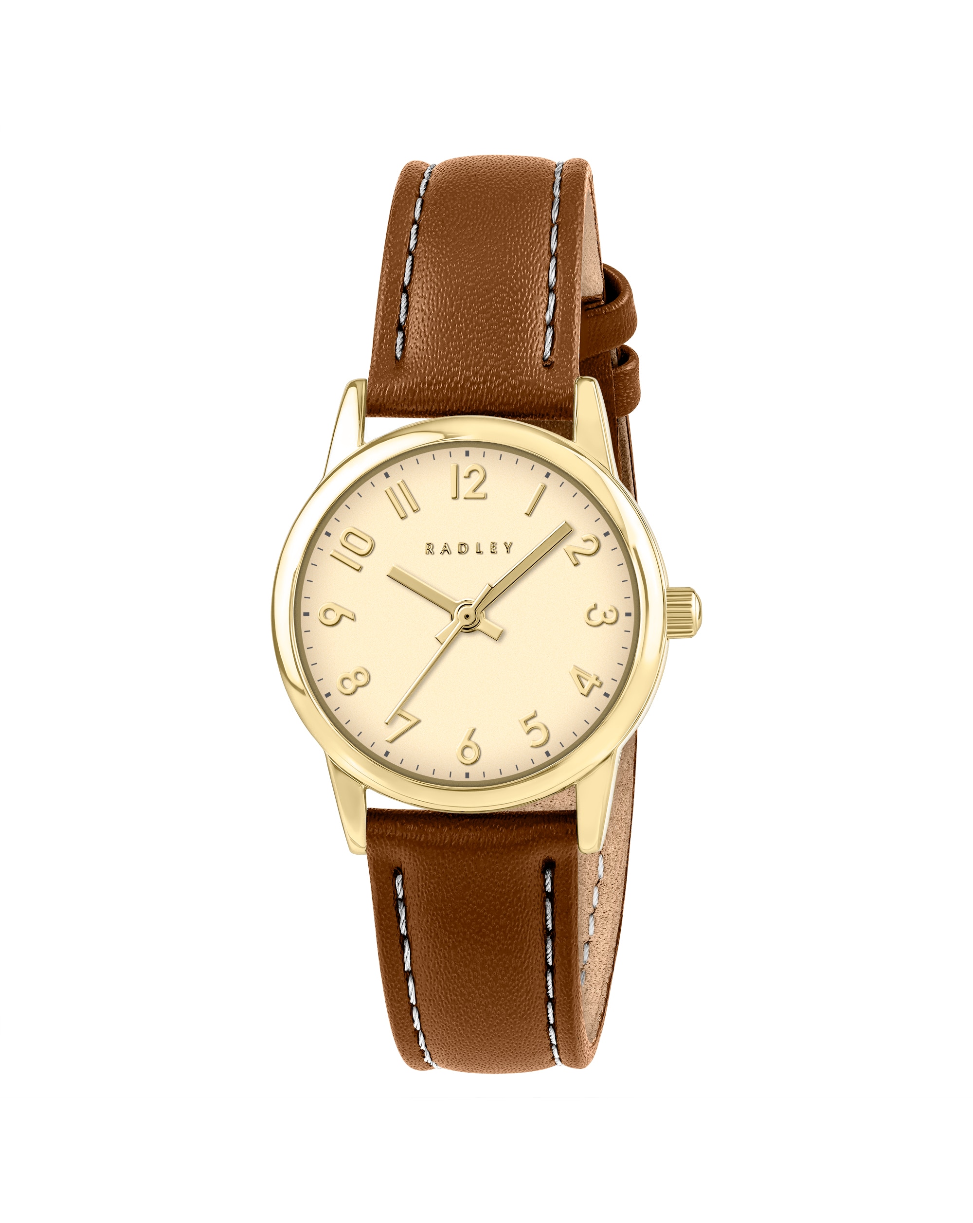 New In - Radley Cognac Leather Strap Watch