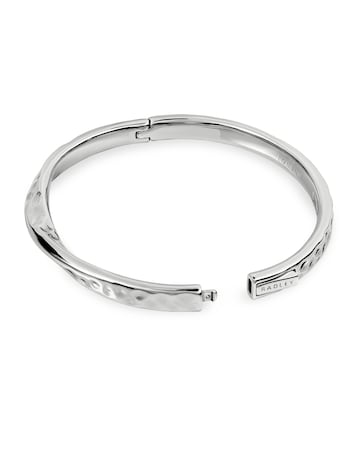 Radley Silver Plated Hammer style Bangle