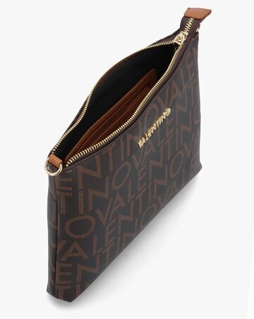 Valentino Bags Regina Brown Monogram Pochette Bag