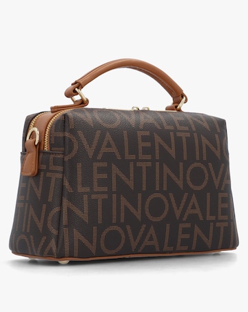 Valentino Bags Regina Brown Monogram Cross-Body Bag