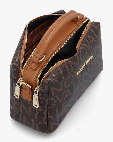 Valentino Bags Regina Brown Monogram Cross-Body Bag