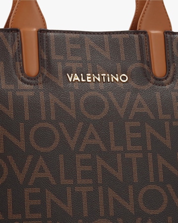 Valentino Bags Regina Brown Monogram Tote Bag
