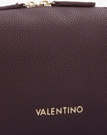 Valentino Bags Pattie Haversack Burgundy Pebbled Cross Body Bag