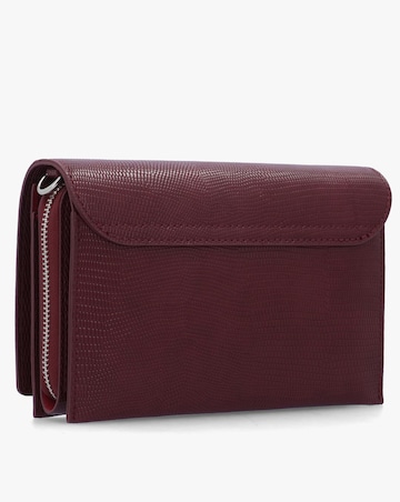 Valentino Bags Ember Burgundy Front Flap Cross-Body Bag