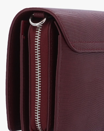 Valentino Bags Ember Burgundy Front Flap Cross-Body Bag