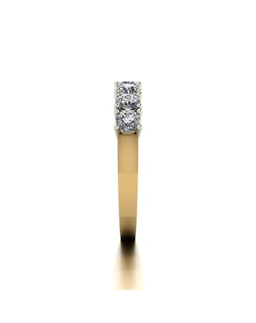 9ct Gold 1ct Moissanite Eternity Ring