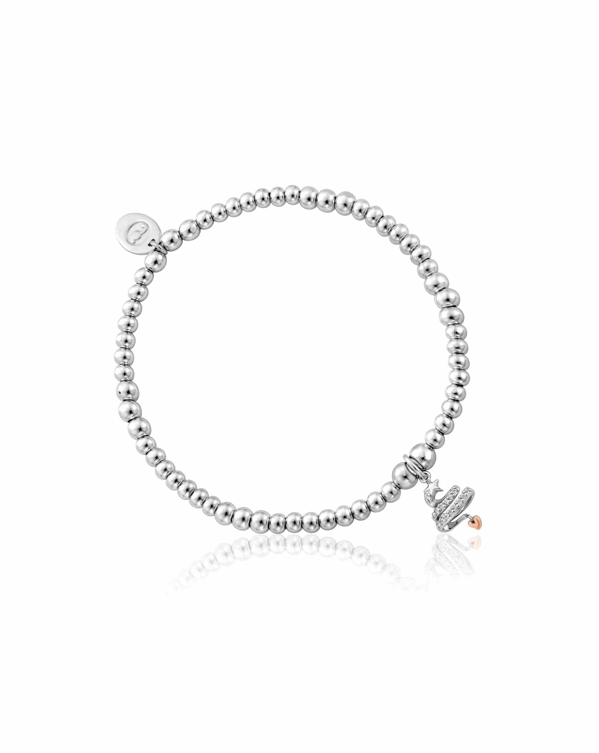 Christmas Tree Silver Affinity Bracelet
