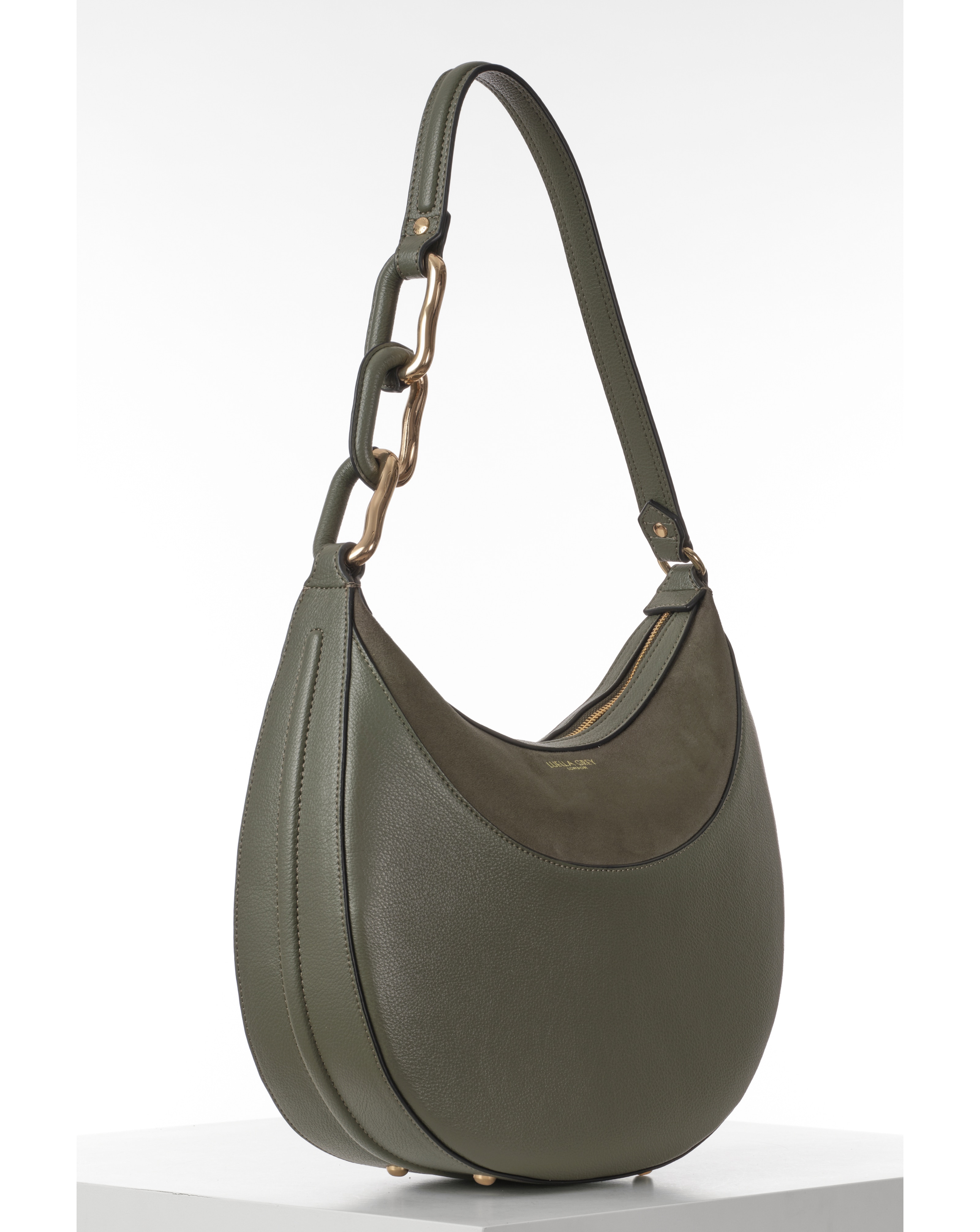 Luella Grey Thelma Khaki Scoop Hobo