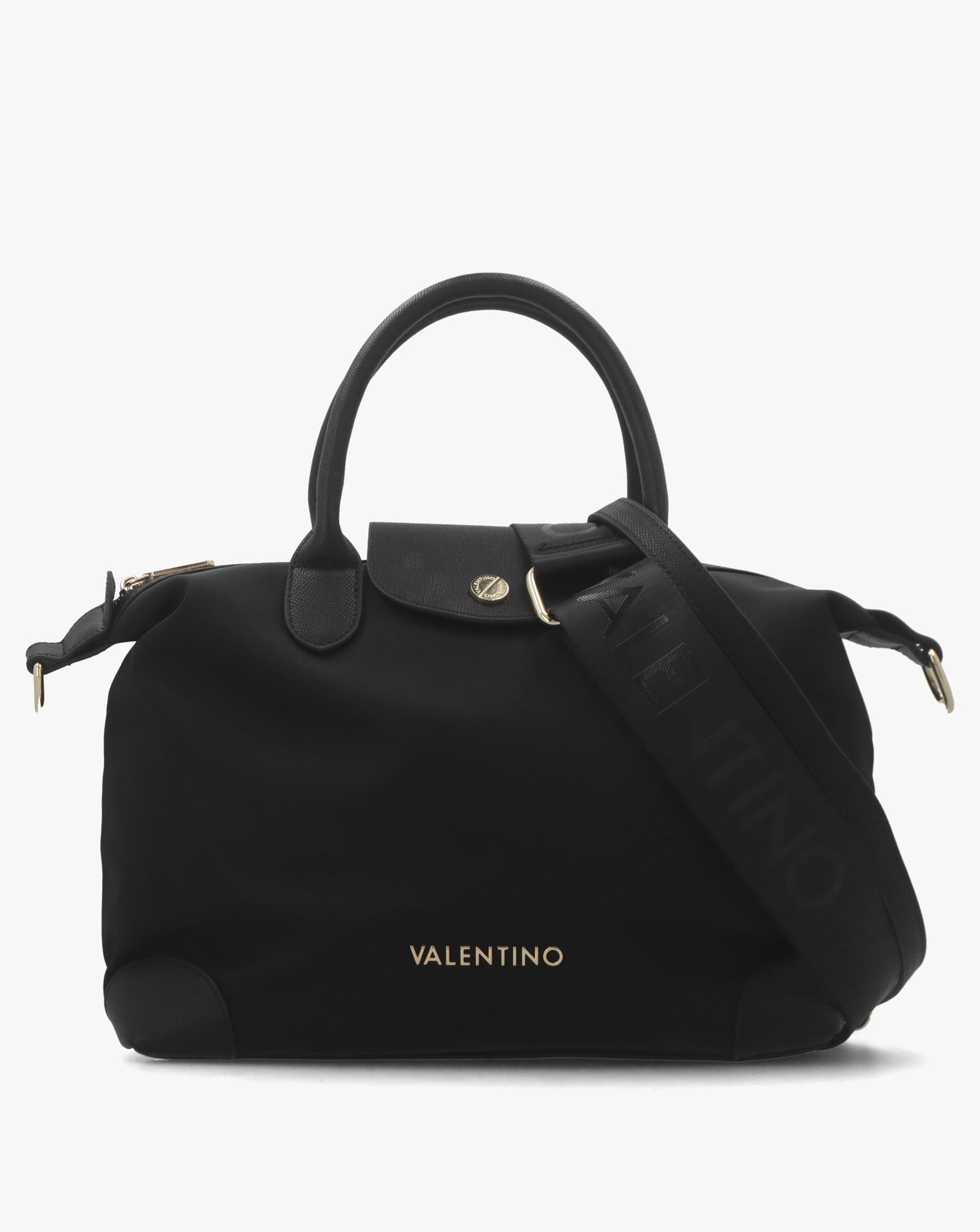 New In - Valentino Bags Jolly Black Nylon Tote