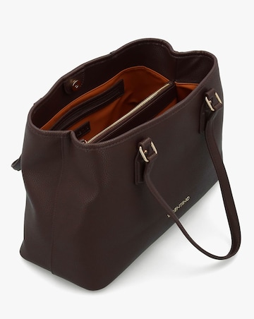 Valentino Bags Brixton Brown Shopper Bag