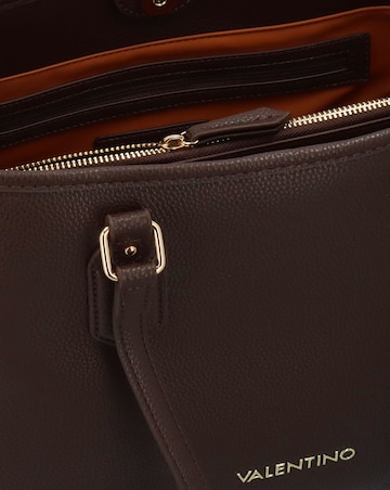 Valentino Bags Brixton Brown Shopper Bag