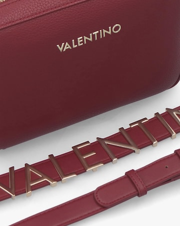 Valentino Bags Alexia Burgundy Camera Bag