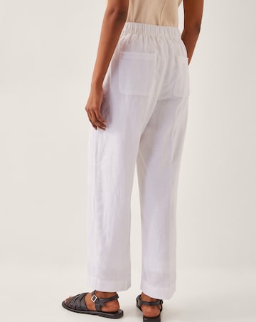 Monsoon Jolie Linen Wide Leg Trousers