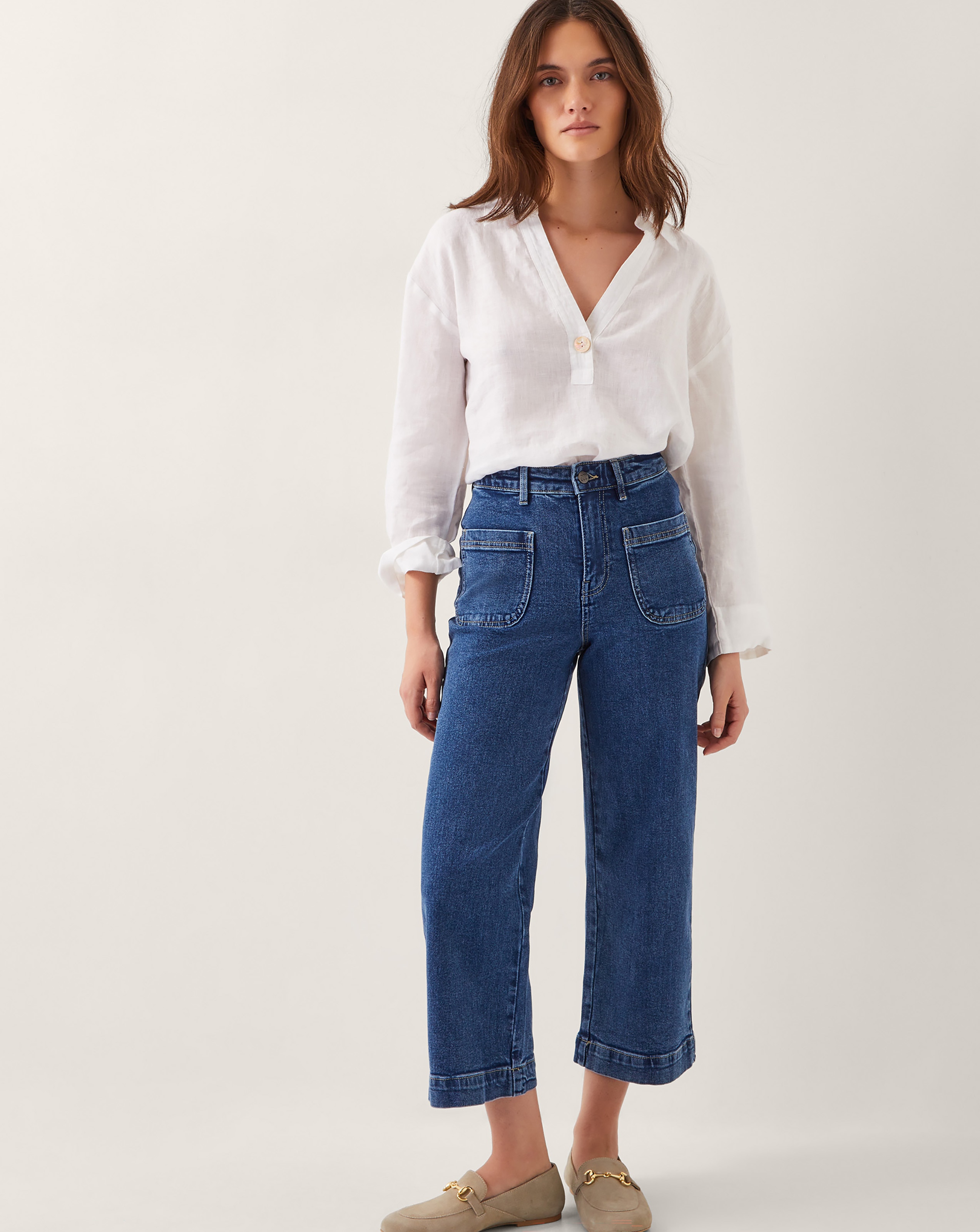 Monsoon Arlo Regular Crop Jeans