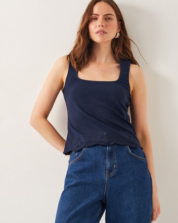 Monsoon Cara Cutwork Cami Top