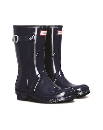 Hunter Original Short Gloss Wellington Boot