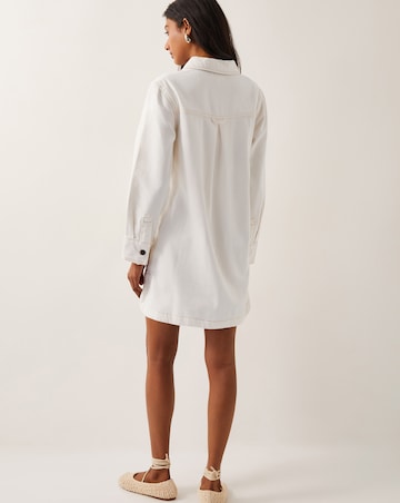 Monsoon Nara Denim Tunic Shirt Dress